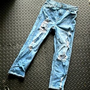 Windsor Size 9 high waisted distressed Jean